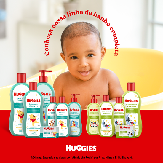Sabonete em Barra Huggies Hora de Sonhar para bebê – 75g